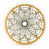 Garbaruk 12 Fach Sram XD 10-52 Gold/silver Kassette -Fahrradladen garbaruk 12 sram xd gold kassette