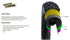 Schwalbe Big Betty Addix Soft Super Trail SnakeSkin Tubeless Easy E-25 27.5x2.80 Reifen -Fahrradladen schwalbe addix super trail