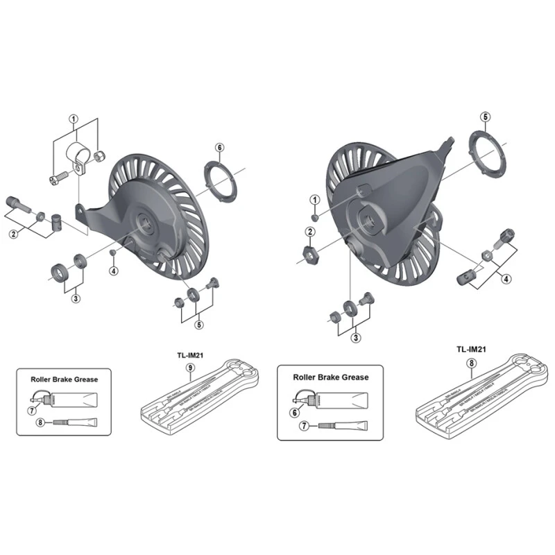 Shimano Rollerbremse Nexus BR-C6000-R Hinten F/SG-8RXX 5 Shimano Rollerbremse Nexus BR-C6000-R Hinten F/SG-8RXX – Bild 3