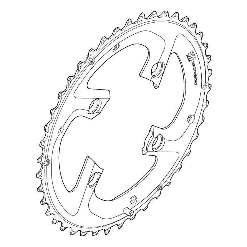 Shimano XTR 14 Kettenblatt 40 Zähne, Y-1LS 98030 FC-M985, 28/40 3 Shimano XTR 14 Kettenblatt 40 Zähne, Y-1LS 98030 FC-M985, 28/40